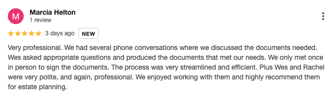 Client Review